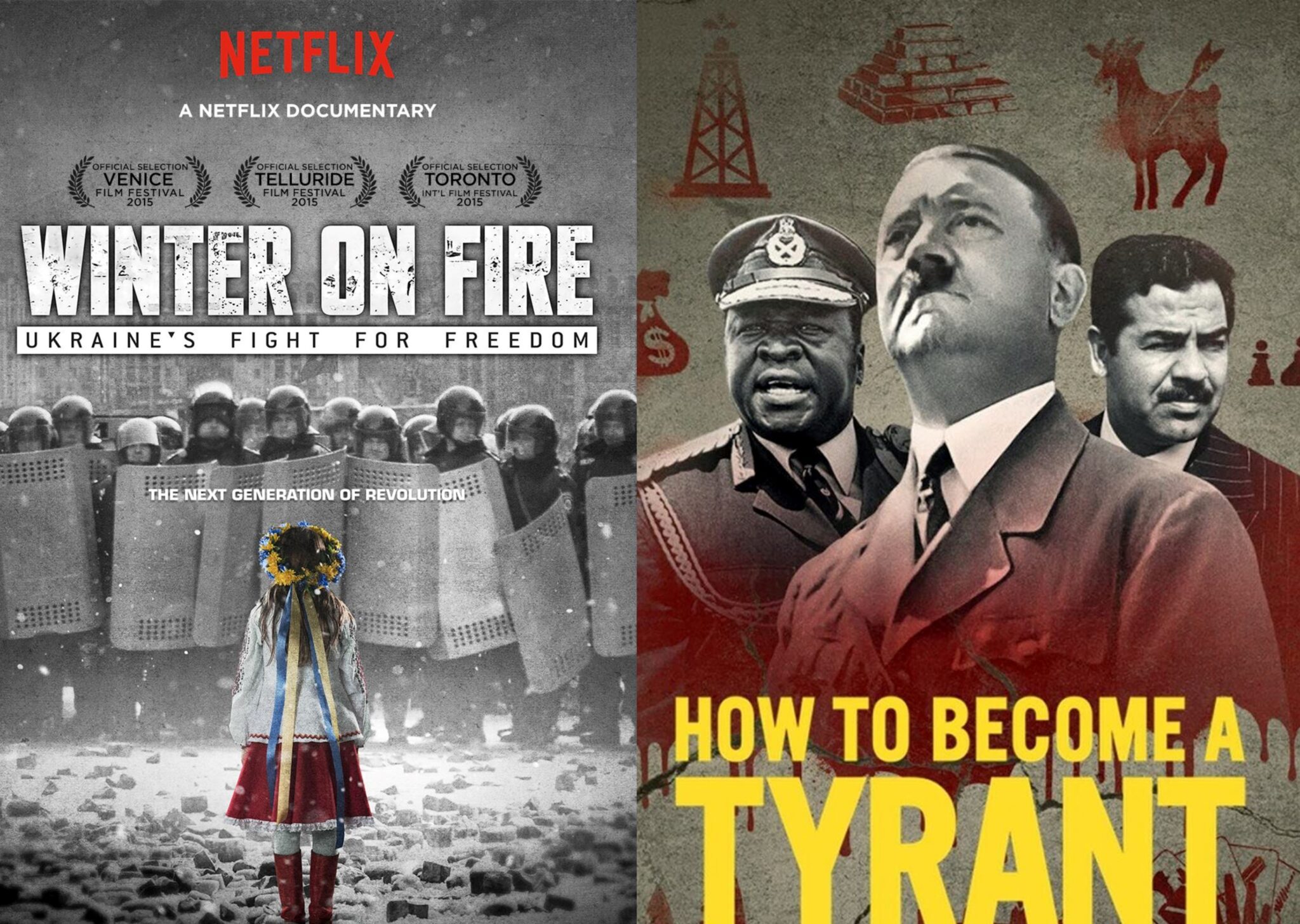 Filme despre tirani, asuprire și puterea oamenilor
